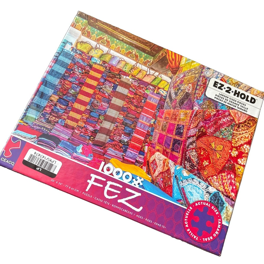 Ceaco 1000+ Piece Fez Puzzle with Larger Sized Pieces